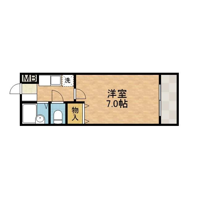アーバンハイツ竹の内 間取り