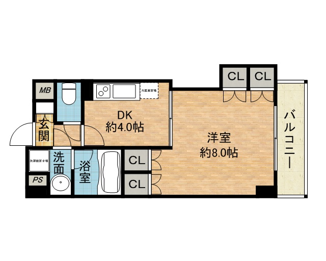 ラ　カステル　メウ 間取り