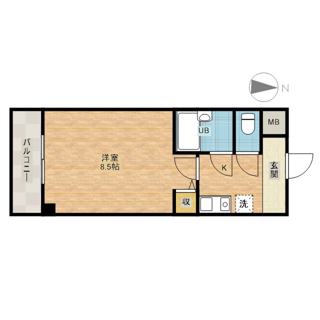 メゾンアイーシャ 間取り