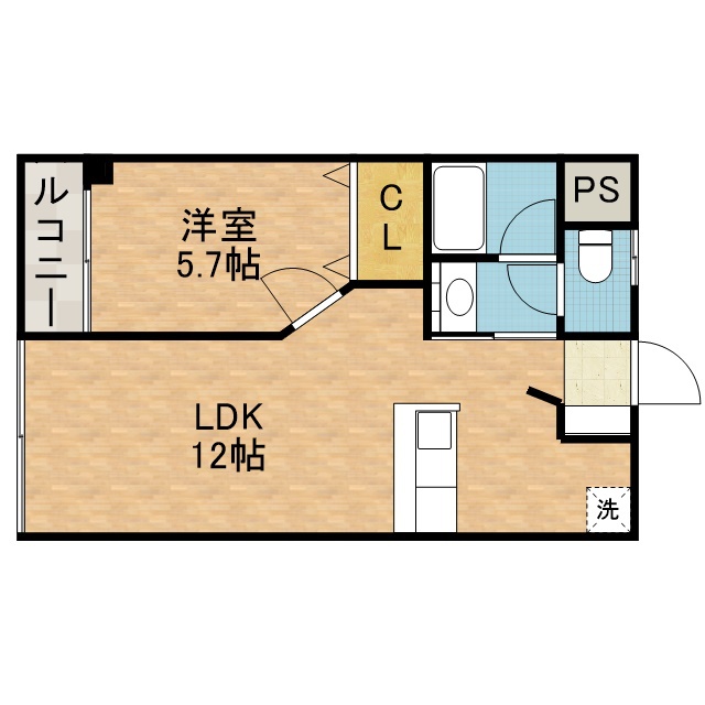 芥川マンション 間取り