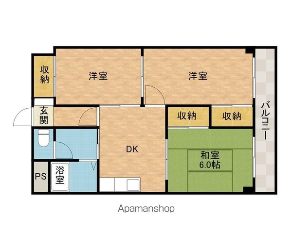 エステートピア吉田 間取り