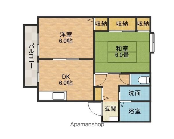 ミナセリバーハイツⅠ 間取り