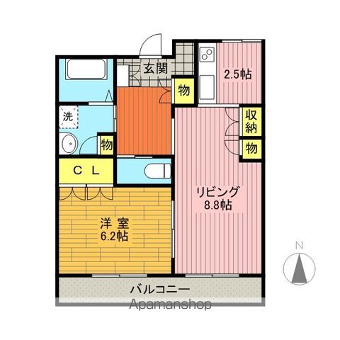 グランデ上牧 間取り
