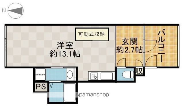 アクエルド上牧 間取り