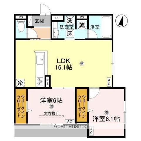 Ｄ－ｒｅｓｉｄｅｎｃｅ古曽部町 間取り
