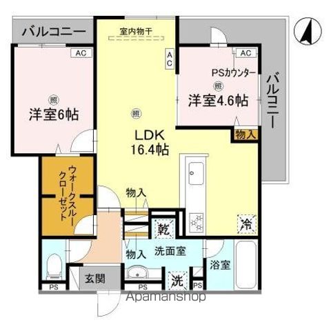 Ｄ－ｒｅｓｉｄｅｎｃｅ古曽部町 間取り