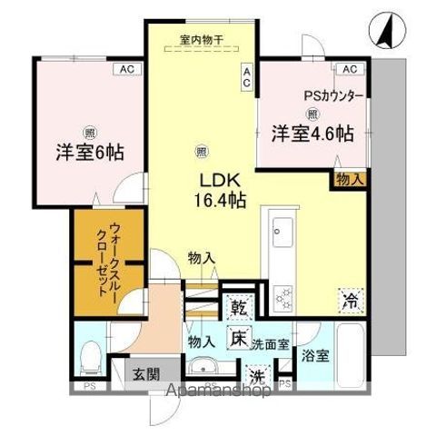 Ｄ－ｒｅｓｉｄｅｎｃｅ古曽部町 間取り