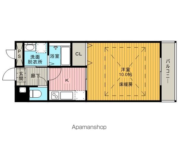 アンプルールフェールヒカリ櫻代 間取り