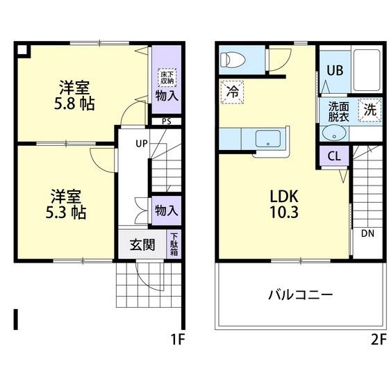 サニーフラット 間取り