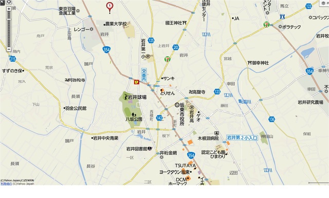 ラポールＩＷＡＩ　Ⅱ 地図（共通）