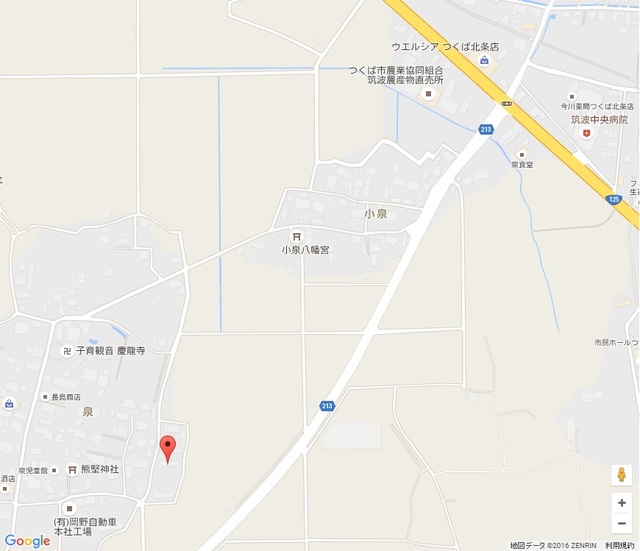 フォンターナＥＳＴ・Ⅰ 地図（共通）