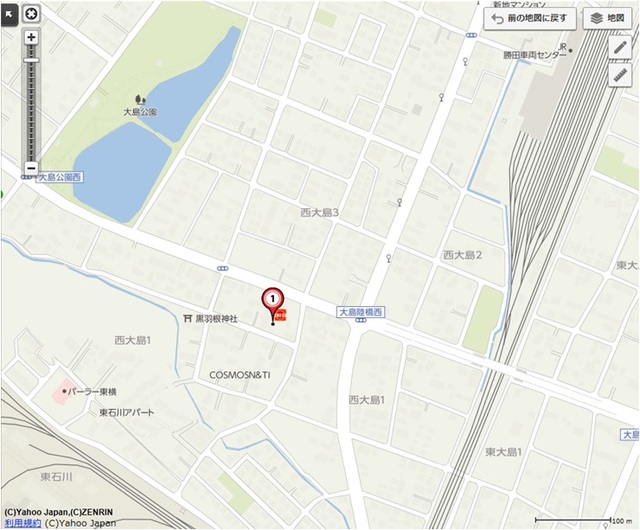 グリーンハウス 地図（共通）