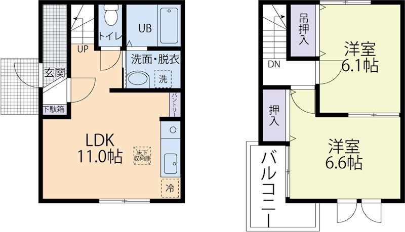 グラシア　B 間取り