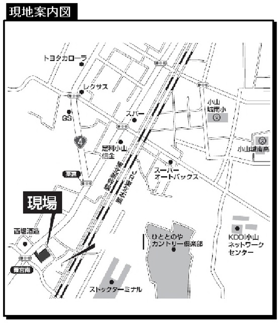 アンソレイユ　Ｂ 地図（共通）