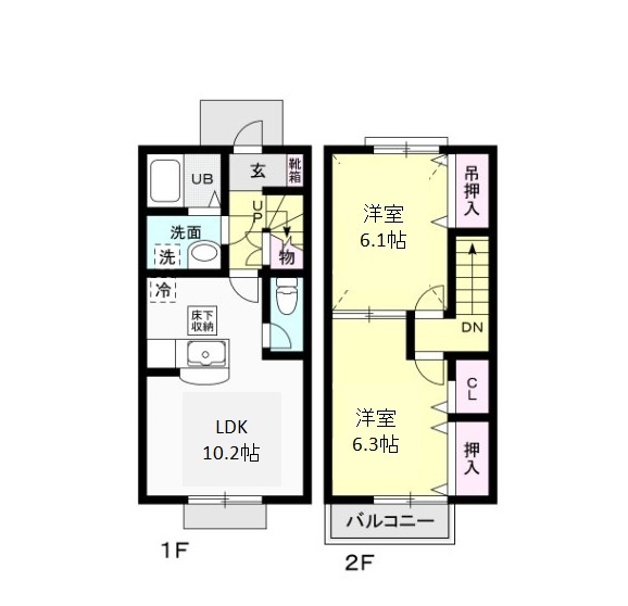 Ｉ．Ｋヒルズ 間取り