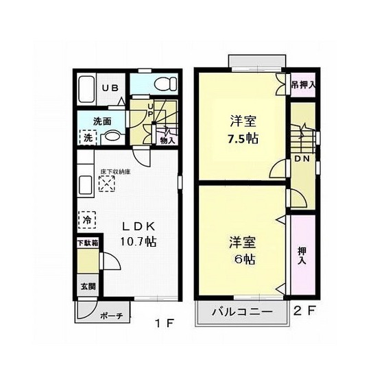 ＡＺＵＲ　Ⅲ 間取り