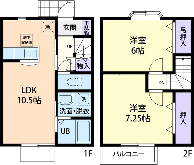 Ｖｅｎｔ　Ｖｅｒｔ　ＤＡＩＴＥＮＰＡＫＵ 間取り