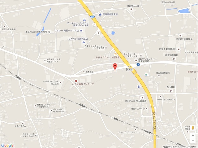 Ｖｅｎｔ　Ｖｅｒｔ　ＤＡＩＴＥＮＰＡＫＵ 地図（共通）