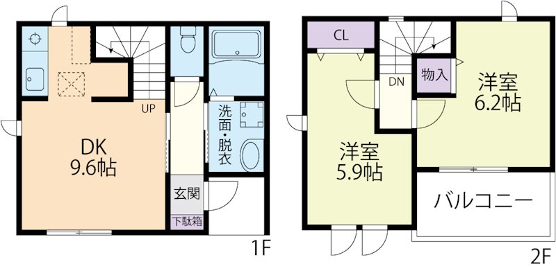 Crepis (クレピス)  間取り