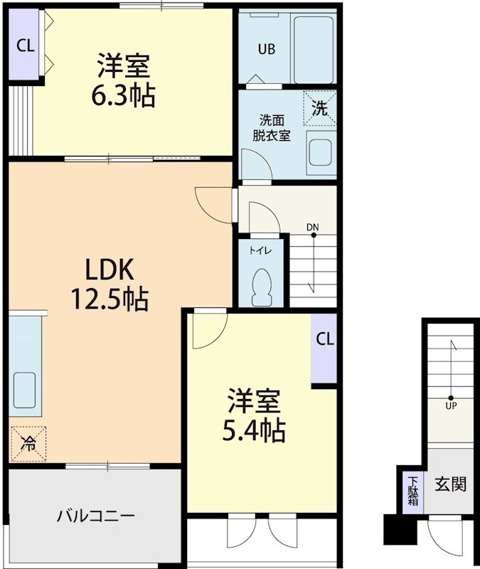 Amabile（アマービレ） 間取り