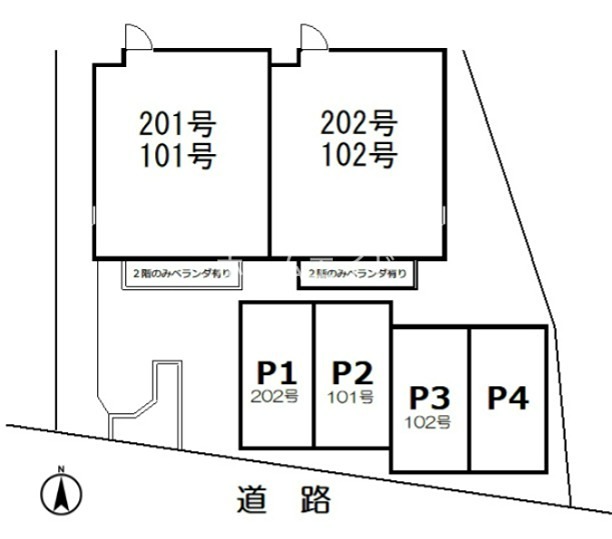 オークバレー 駐車場