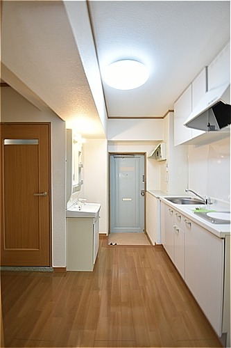 朝日マンション（区分所有建物の賃貸区画） 玄関