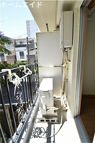 朝日マンション（区分所有建物の賃貸区画） ベランダ