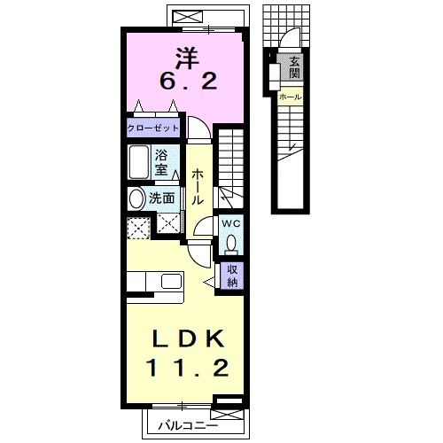 クラーベルⅡ 間取り