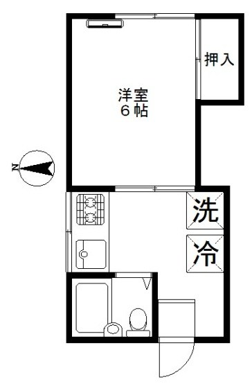コーポ秋元 間取り