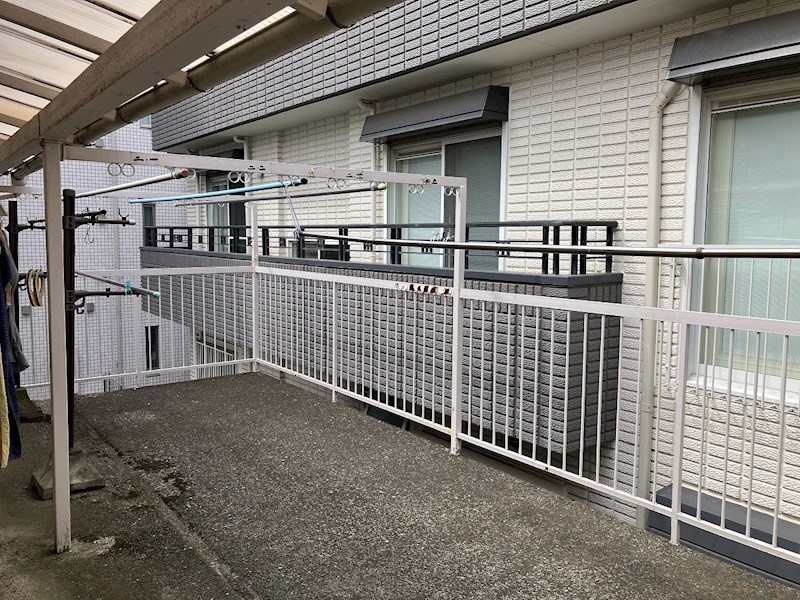 遠藤コーポラス ベランダ