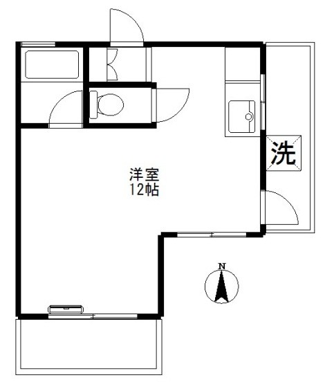 シャトーナベシマ 間取り