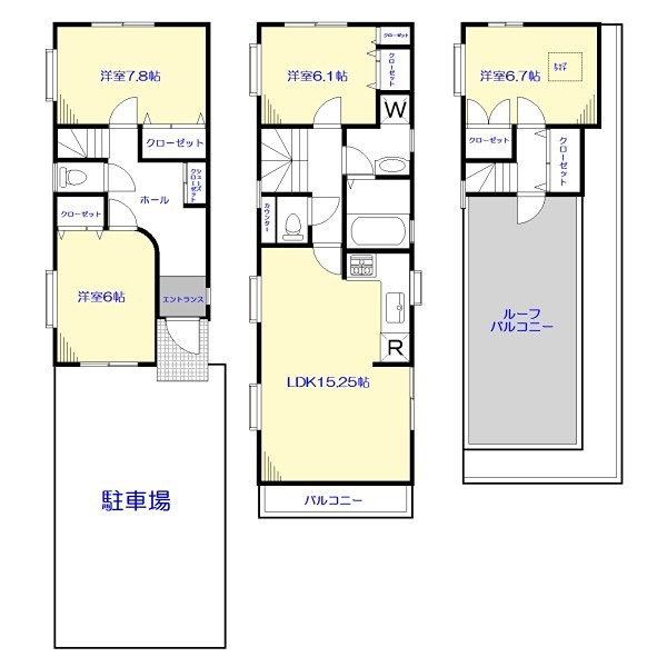 八雲2丁目戸建 間取り