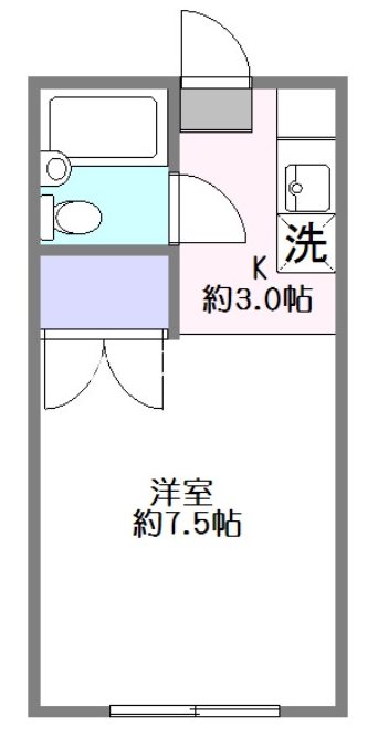 ハーラーズ等々力  間取り