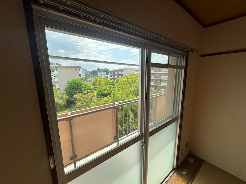 釈尊寺第一住宅７号棟 ベランダ