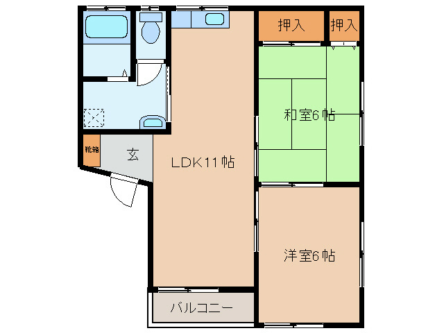 ハイツグレイスフル 間取り