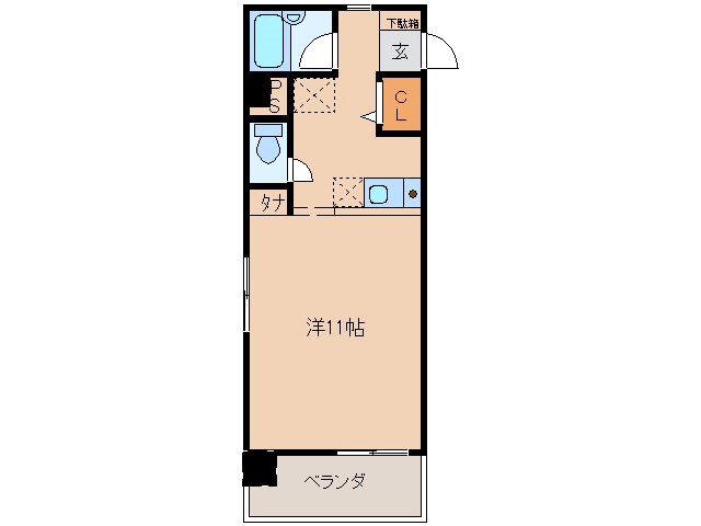 シティパルKUGA 間取り