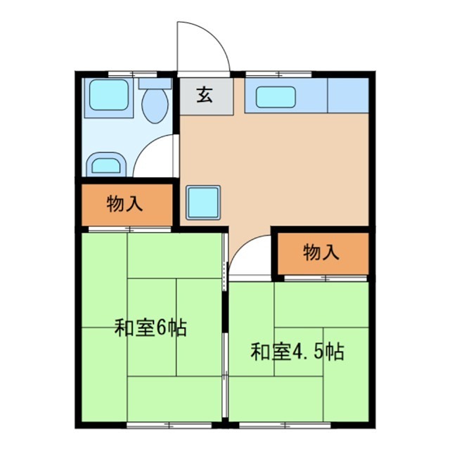 YMハイツ 間取り