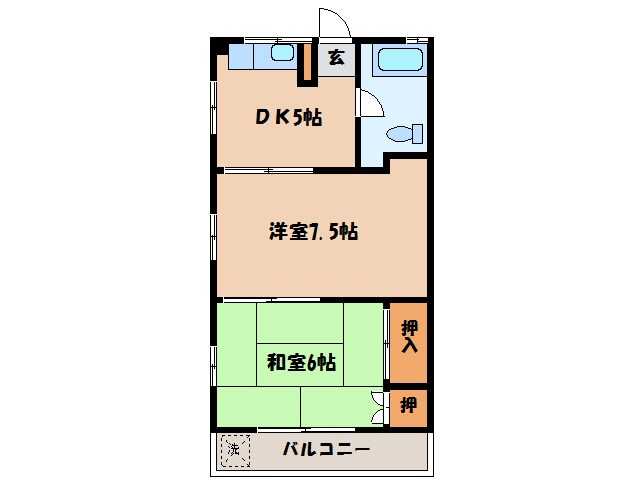 渡辺アパート 間取り