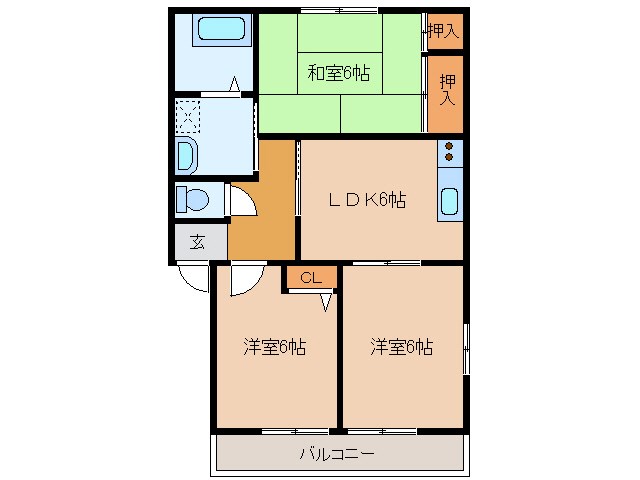 アミスＢ 間取り