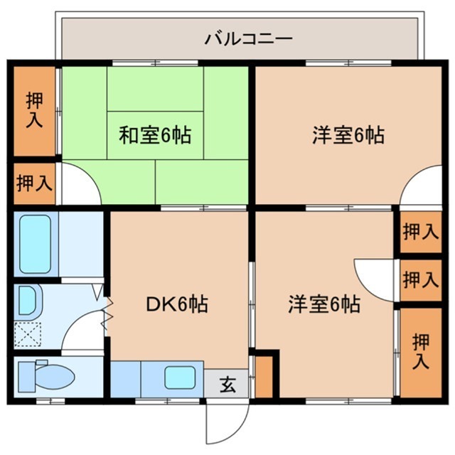 kokoloa Ⅰ 間取り