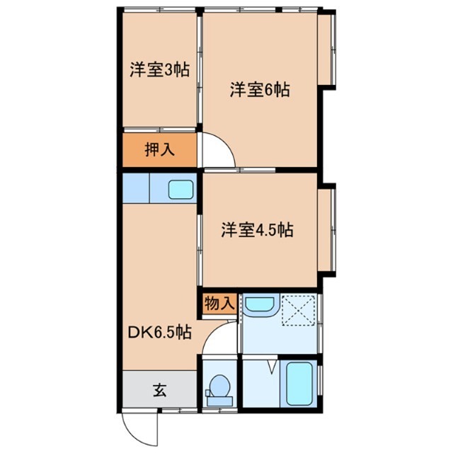 トミアパート 間取り