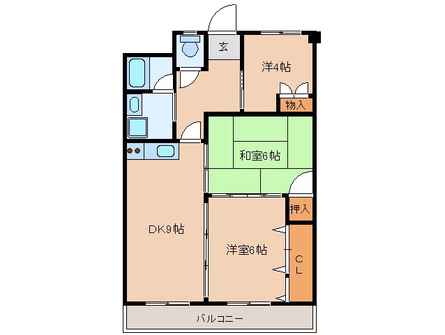 ビラアルファイン 間取り