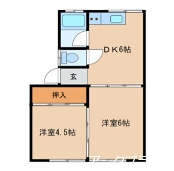 フジマンションB 間取り