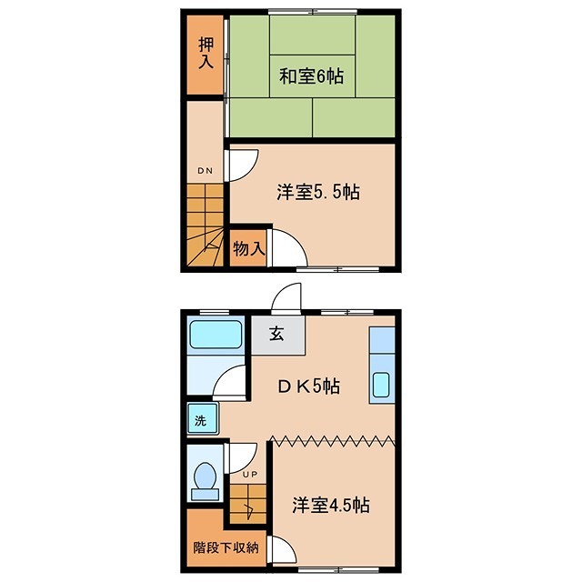 フジマンションC 間取り