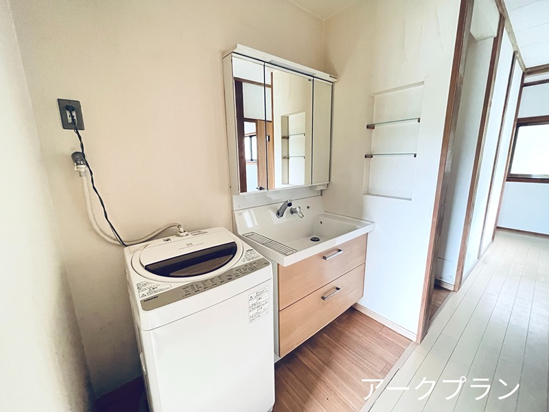 光市塩田貸店舗 洗面所
