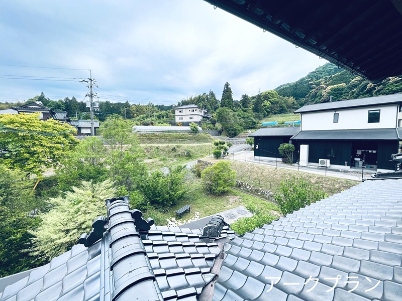 光市塩田貸店舗 ベランダ
