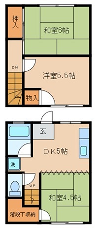 フジマンションC 間取り