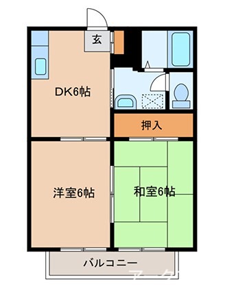 コンセール三笠 間取り