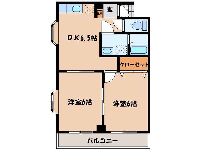 ヴィラ１４１ 間取り