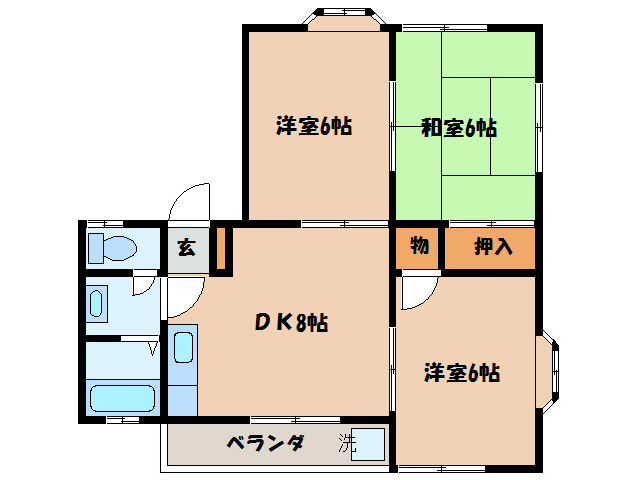 サンビレッジ２６ 間取り